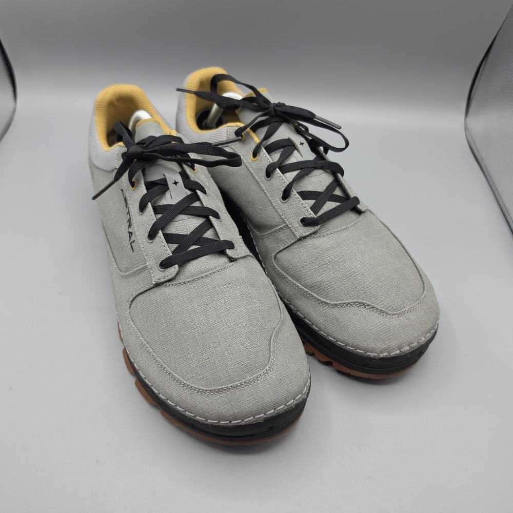 Astral Donner Shoes Mens 12 Gray Hemp Gorpcore Outdoor Sneakers Comfort Low Top